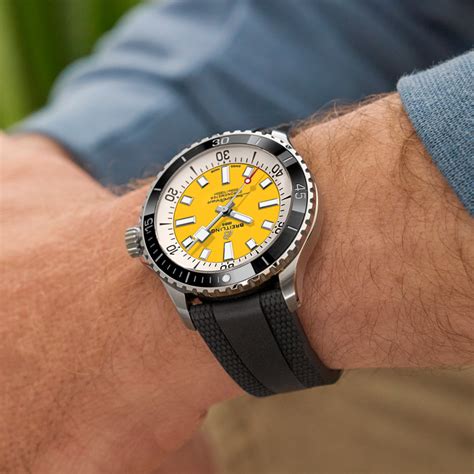 breitling superocean yellow abyss|breitling superocean 42 automatic.